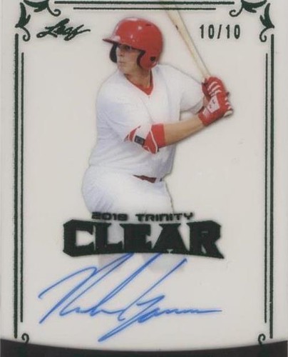 2018 Leaf Trinity - Nolan Gorman #CA-NG1
