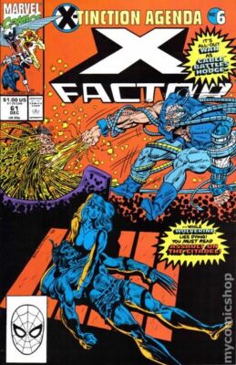 X-Factor #61 VF 8.0 1990 Stock Image
