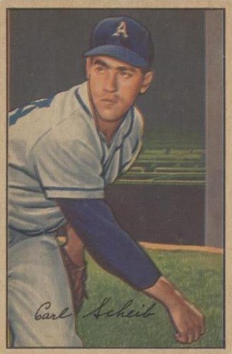 1952 Bowman - Carl Scheib #46