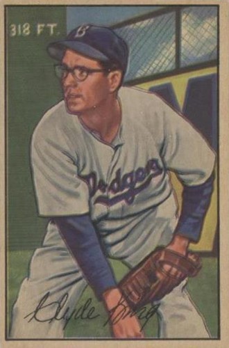 1952 Bowman - Clyde King #56