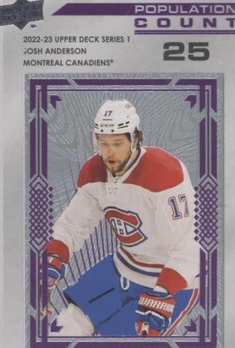 2022-23 Upper Deck Series 1 - Josh Anderson #PC-7