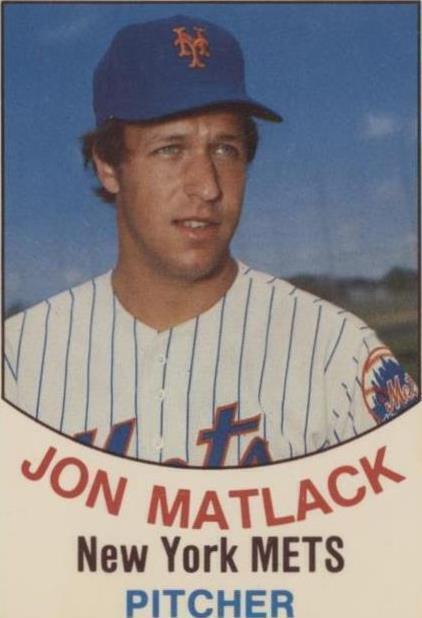 Hostess All-Star Team 1977 - Jon Matlack #114