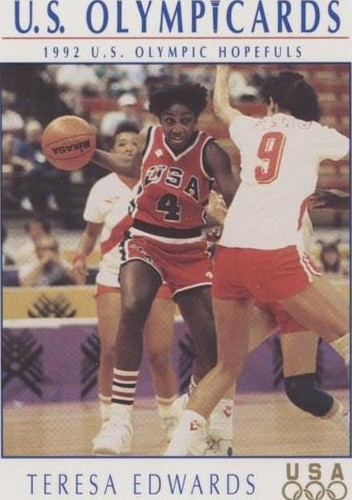 1992 Impel U.S. Olympicards - Teresa Edwards #19