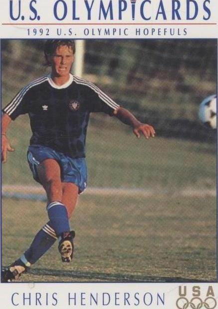 Impel 1992 Juegos Olímpicos de Estados Unidos Chris Henderson #67