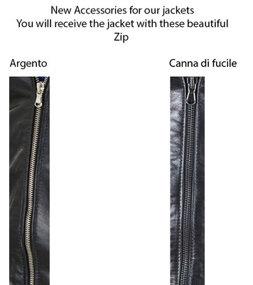 MARKENLOS - UNSERER PRODUKTION - HAND GEMACHT - IT DE HERREN LEDERJACKE BIKER MEN'S LEATHER JACKET COAT HOMME VESTE EN CUIR N6PP4