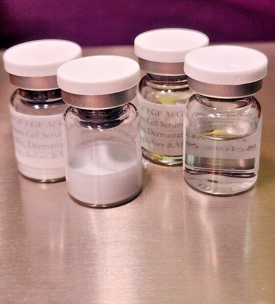 2sets Dermastamp Refill Face Skin Serum.EGF,BFGF, AFGF, Mult