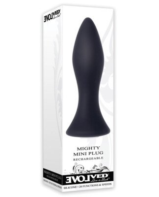 Evolved Mini B*tt Plug - Black
