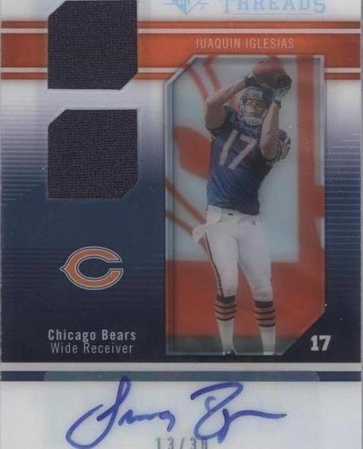 2009 SP Threads Juaquin Iglesias #RT-JI