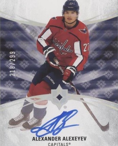2020-21 Upper Deck Ultimate Collection - Alexander Alexeyev #131