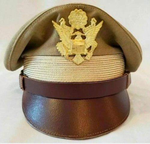 40’ｓ米軍 支給品 シャツ 13822c USA製 ARMY 実物WWⅡ50 40s 米軍 U.S.ARMY 階級章付き コットンポプリンシャツ カーキ