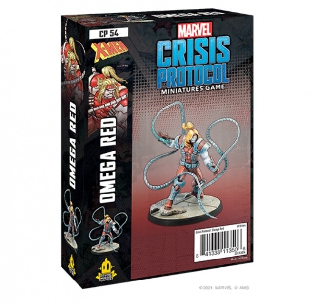 Omega Red Marvel Crisis Protocol NIB