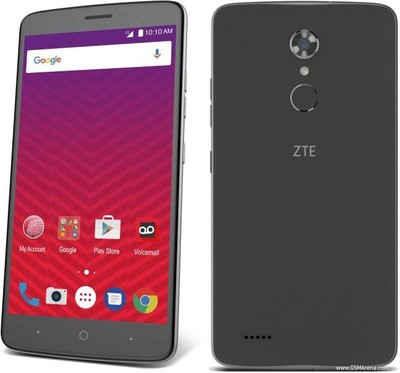 ZTE MAX XL N9560 Sprint Locked 16GB Black Good