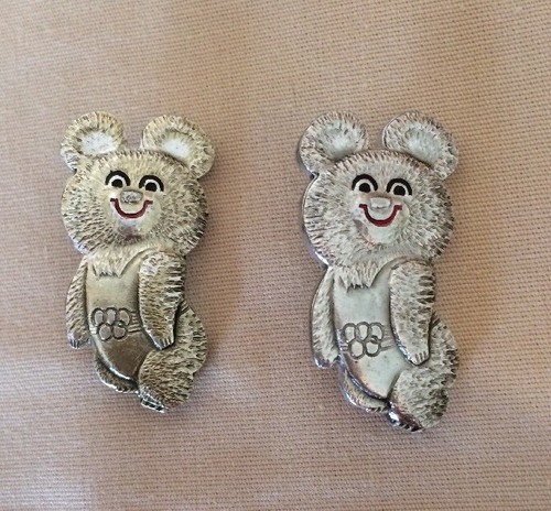 Olympic Pin - Pair Of Misha Pins
