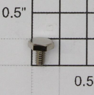 Lionel 221-29 #3-48 x 3/16'' Steel Hex Head Side Rod Screw (2)
