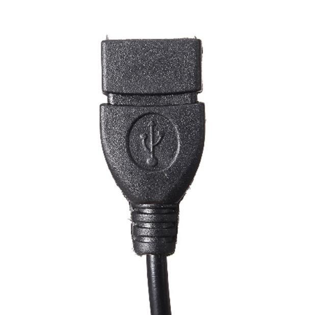 Jack 3.5mm Audio AUX Type A 2.0 OTG USB Adapter Female Converter To HDMI Cable