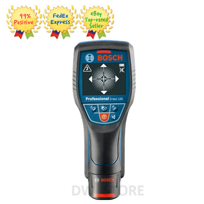 Bosch D-TECT 120 Professional Universal Detector of all Materials Wall Scanner