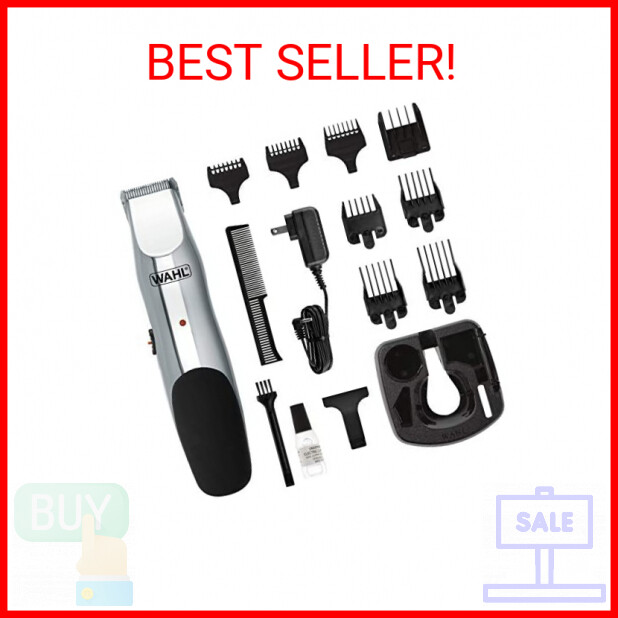 Wahl Beard and Mustache Trimmer, Cordless Rechargeable Facial Hair Trimmer with