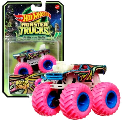 Hot Wheels Monster Trucks Glow In The Dark - Rodger Dodger