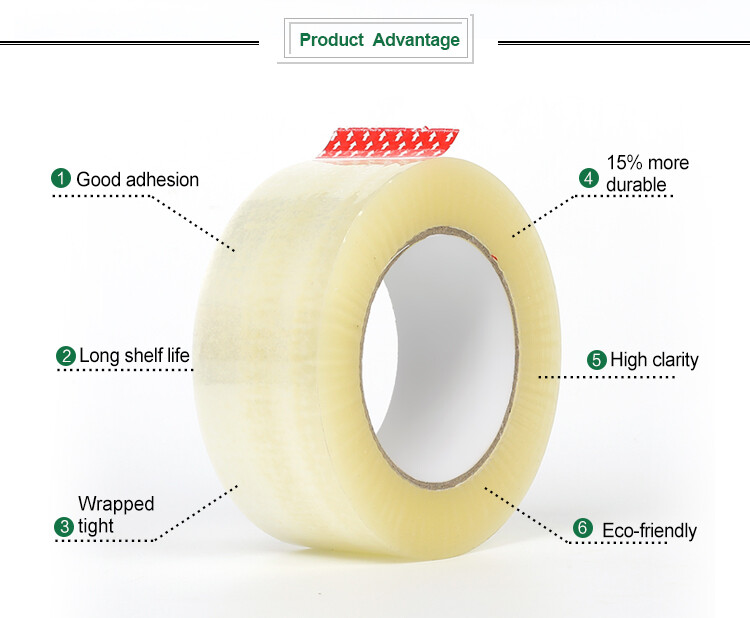 72 Rolls Clear Pcking Tape 110 ya  36 Rolls Carton Sealing Tape 2Mil 330 Ft