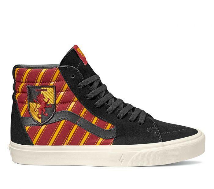 Nuevo Vans X Harry Potter Gryffindor Sk8 Hi Rojo/Amarillo/Negro hp Mens/ Mujer