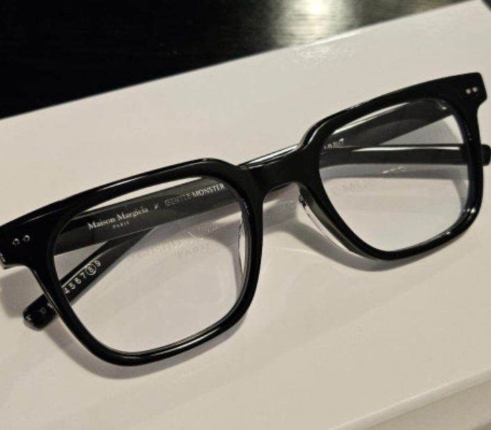 ¥¥¥Maison Margiela × gentle monster Gentle Monster Maison Margiela Square Round Eyeglasses Black