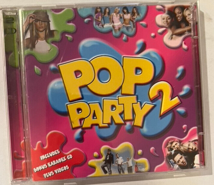 Pop Party 2 - Includes Bonus Karaoke CD + Videos CD 2xCD