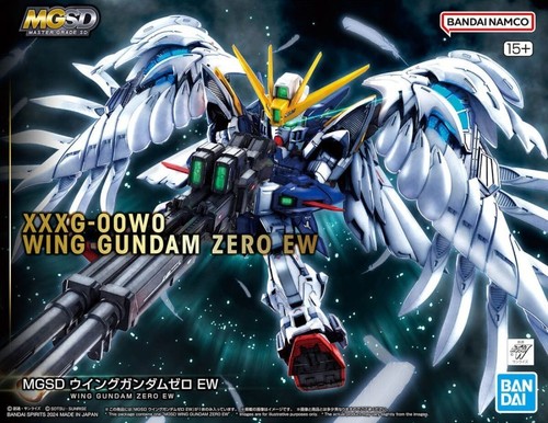 Bandai MGSD Wing Gundam Zero EW XXXG-00W0 Master Grade SD