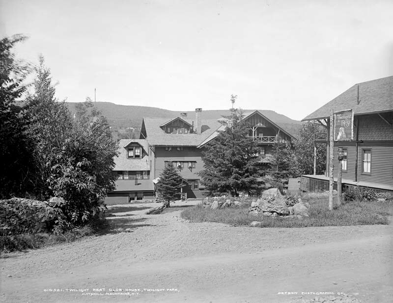 1902 Twilight Rest Club House, Catskill Mts., NY Old Photo 8.5" x 11" Reprint