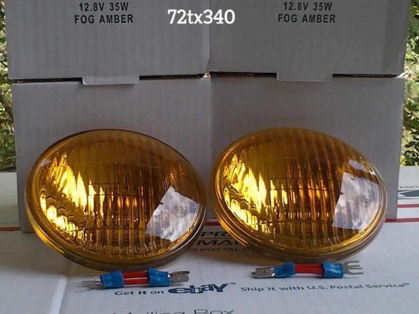 ハーレーダビットソン　passin lamp
trim ring J&P Cycles Sealed Beam Amber Spotlamp Bulb | JPCycles.com