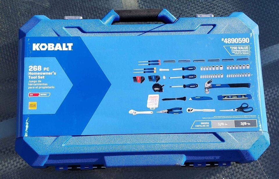 KOBALT 268 PC Homeowners Tool Set #4890590 (Brand New/Sealed