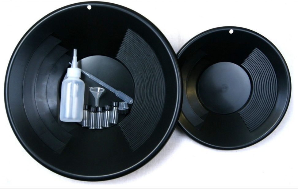 Goldwaschset Goldwaschpfanne SE14'' 35cm SE10
