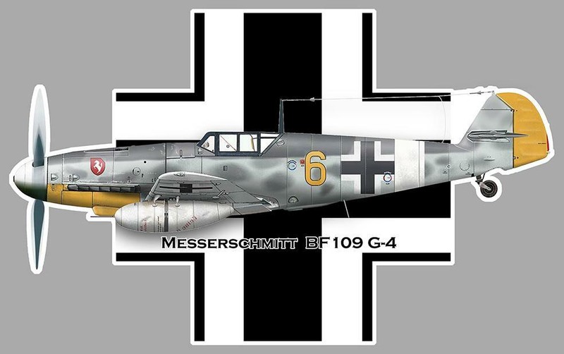 Messerchmitt  Bf 109 G-4 Sticker