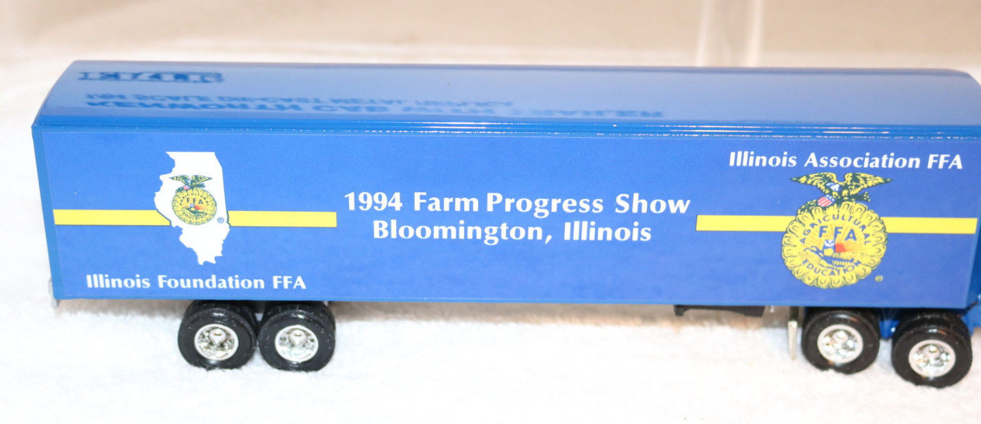 Ertl Illinois FFA 1994 Farm Progress Show Bloomington Semi Trailer 1:64 Scale