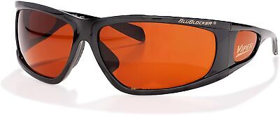 BluBlocker, Black Viper Sunglasses with Scratch Resistant Lens | Blocks 100% of 