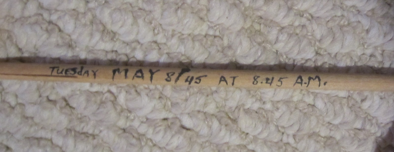 VE DAY US Flag May 8th 1945 Parade Day Souvenir