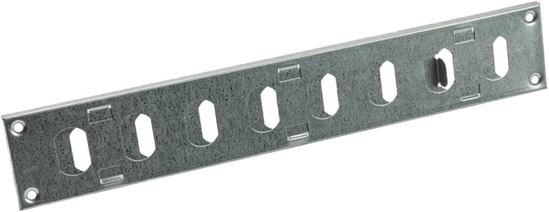 Sliding Grille Made of Sheet Steel 300x50mm (12x2") – Galvanised Ventilation Gri