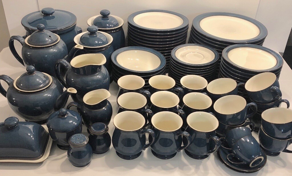 Denby Boston Blue Entire set in Banbridge, County Down Gumtree
