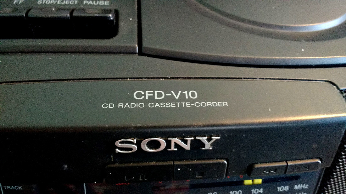 Sony Boombox Cfd-v10 - Portable Stereos & Boomboxes