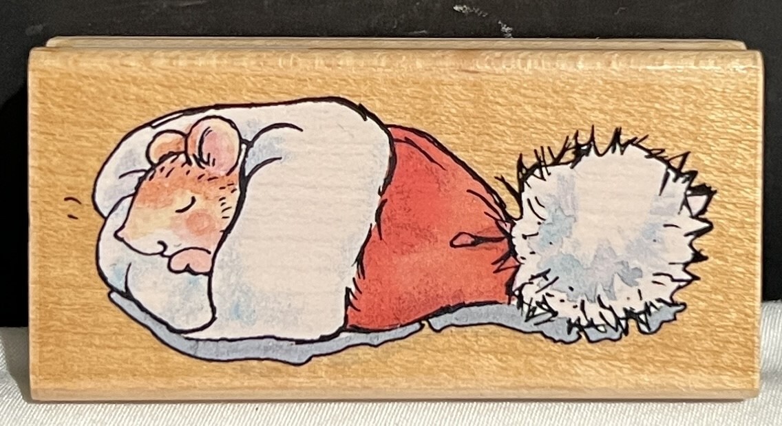 Penny Black COZY DREAM Santa  Mouse Mice Christmas Margaret 