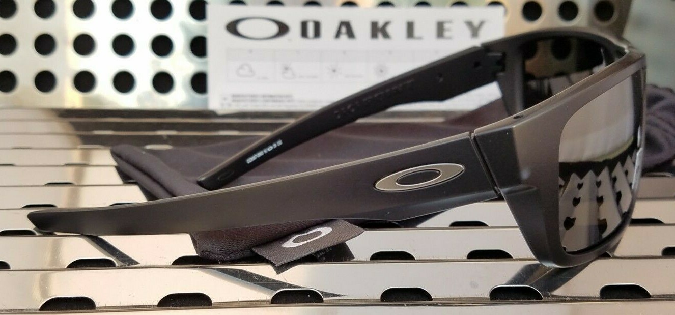 Pre-owned Oakley Drop Point 9367-0860 Sunglasses Matte Black W/ Prizm Black Polarized