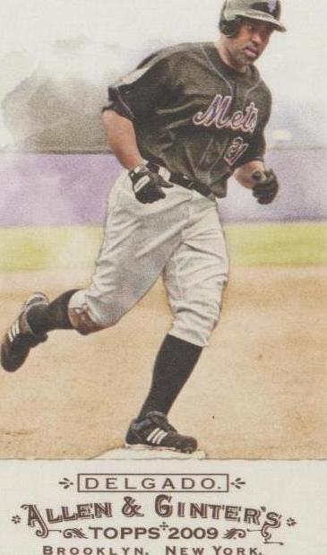 2009 Topps Allen & Ginter's - Carlos Delgado #345