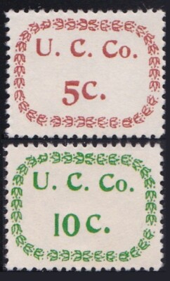 CA11. Canada Upper Columbia Co., 1898 Local Post set MNH Reproduction Stamp sv 