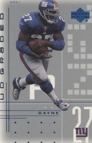 2001 UD Graded Ron Dayne #27