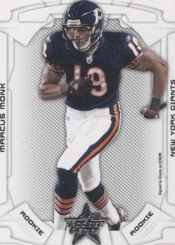 2008 Leaf Rookies & Stars Marcus Monk #158