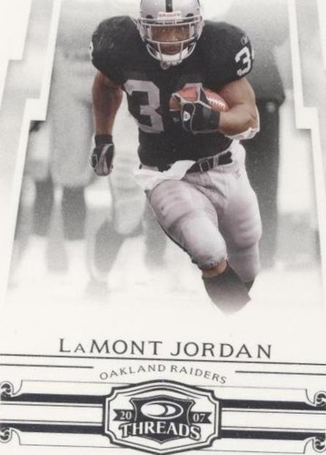 2007 Donruss Threads LaMont Jordan #36