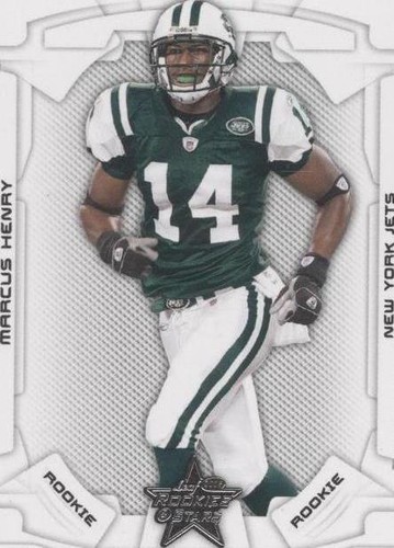 2008 Leaf Rookies & Stars Marcus Henry #194