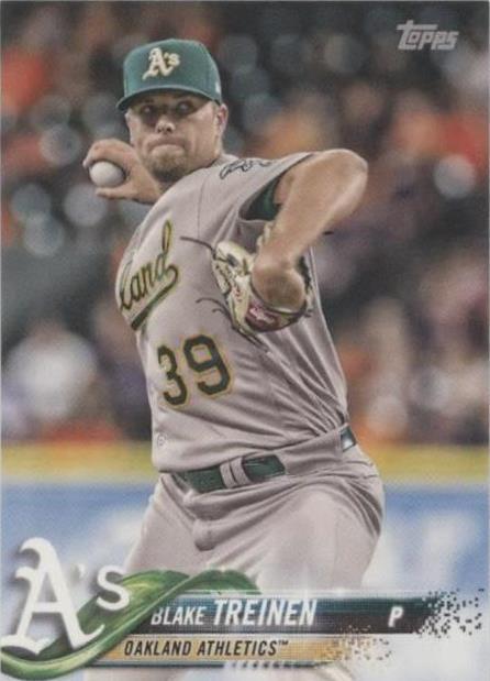 2018 Topps Mini - Blake Treinen #687