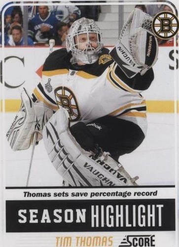 2011-12 Score - Tim Thomas #30