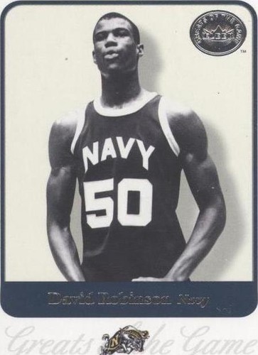 2001 Fleer Greats of the Game - David Robinson #20