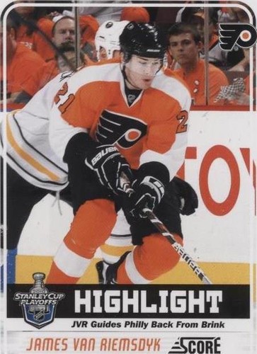 2011-12 Score - James van Riemsdyk #489